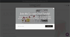 Desktop Screenshot of leonorgreyl-usa.com